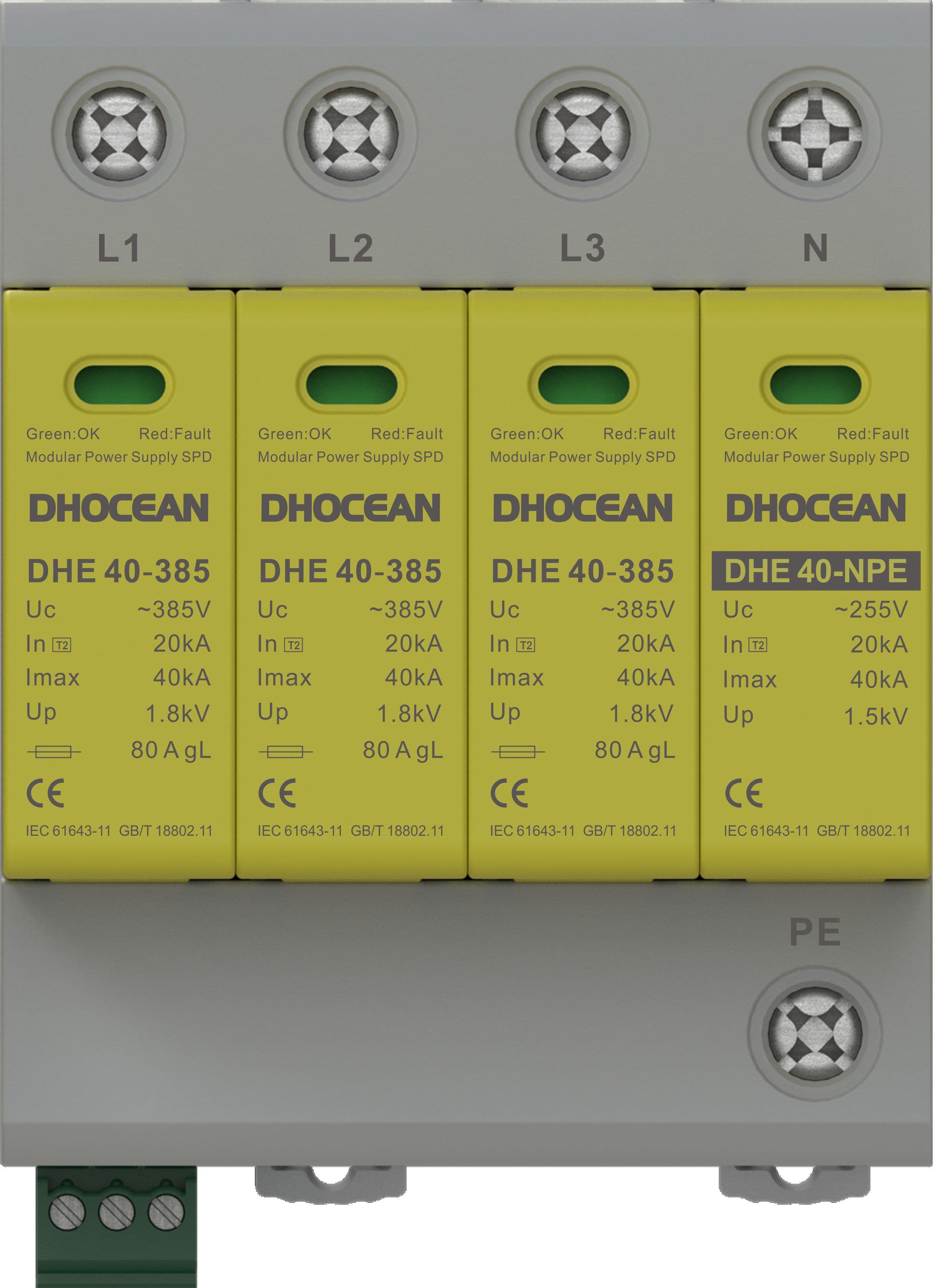 DHE-40-385(3+1)-FM