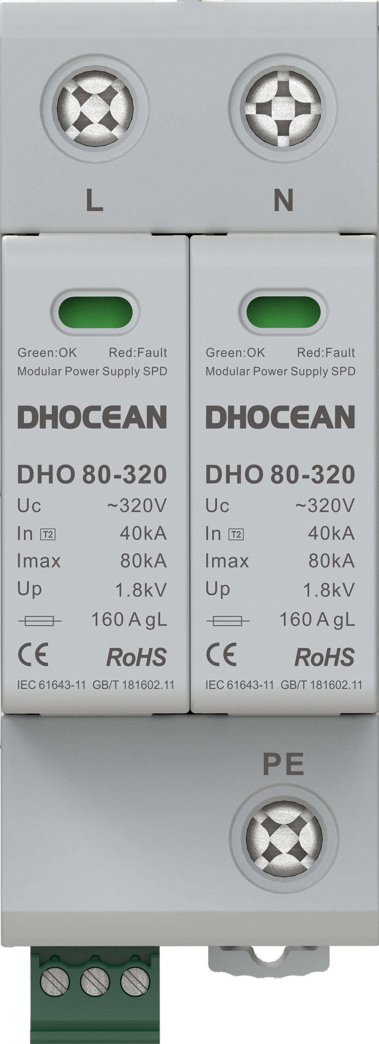 DHO 80-320(2+0)-FM
